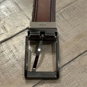 Dockers Belt Reversible 2 Sided Brown and Black Imitation Leather Size 32